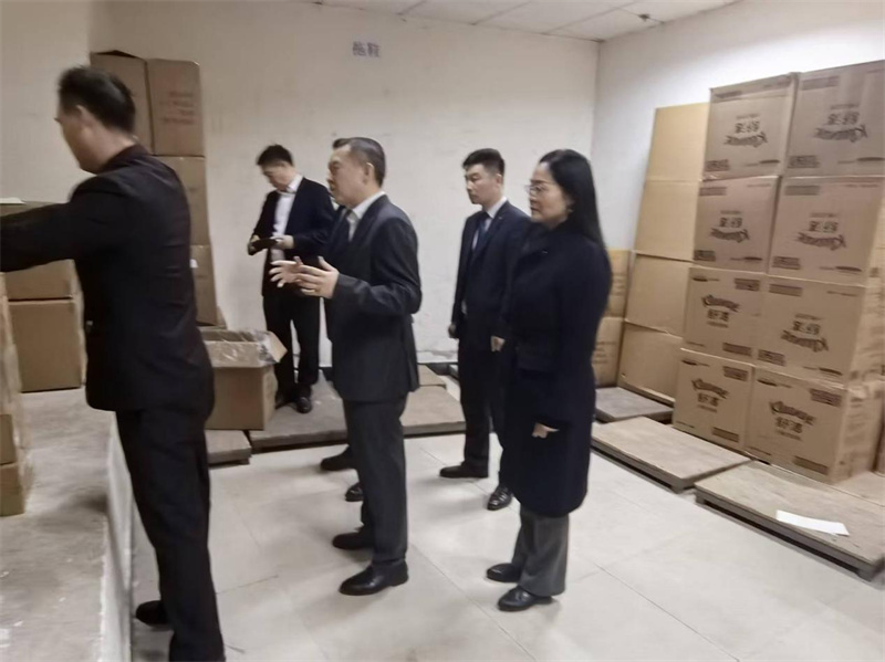 人民大厦扎实开展两会期间安全督导检查